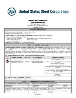 Minntac Standard Pellets
