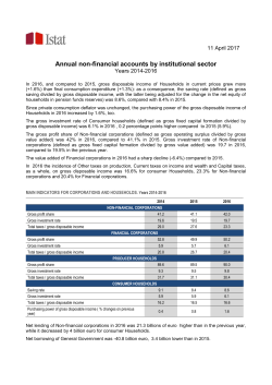 Annual non-financial accounts by institutional sector