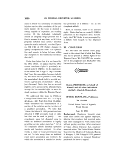 Tenth - Class Action Law