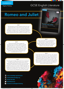 Romeo and Juliet