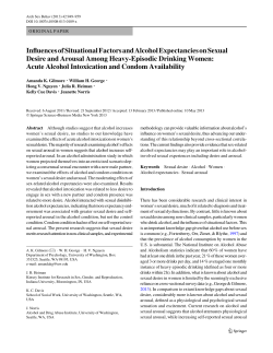 actually reduce sexual arousal.