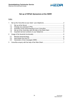 Technische Infrastruktur