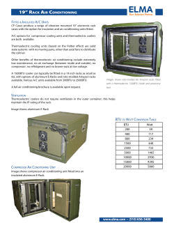19" Rack Air Conditioning