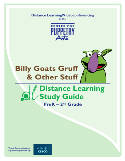 Distance Learning Study Guide