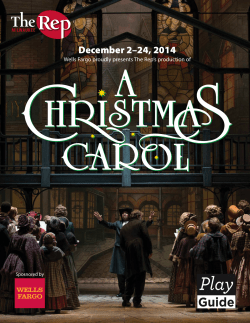 A Christmas Carol - Milwaukee Repertory Theater