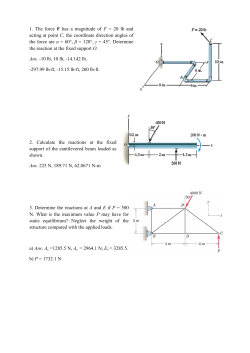 Practice Problems for Test III
