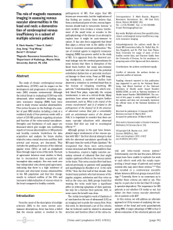 Non commercial use only - Multiple Sclerosis Network of Care