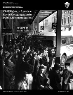 Civil Rights in America: Racial Desegregation in Public