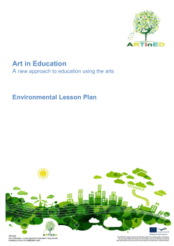 lesson plan for environmental education