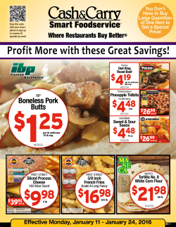 Profit More with these Great Savings!
