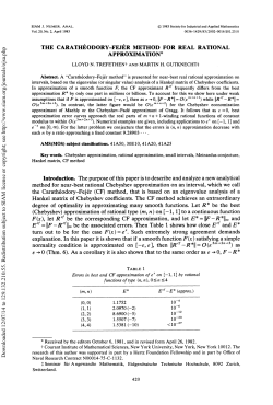 The Carath&eacute;odory&ndash;Fej&eacute;r Method for Real Rational Approximation