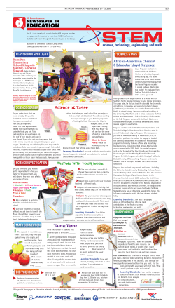 did you know? classroom spotlight science stars