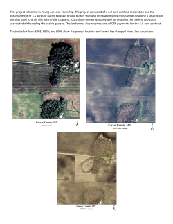 This project is located in Young America Township. The project