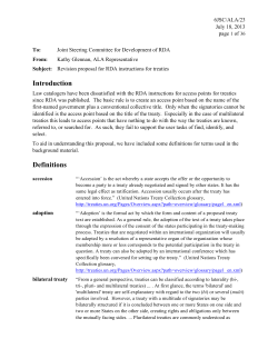 6JSC/ALA/23 - RDA Steering Committee