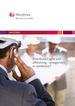 Distributed agile and offshoring - antagonism or symbiosis