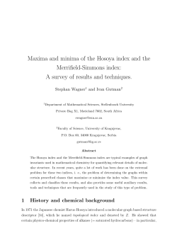 Maxima and minima of the Hosoya index and the