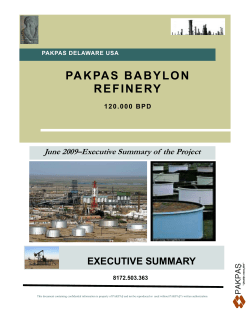 babylon refinery-iraq - pakpas group companies