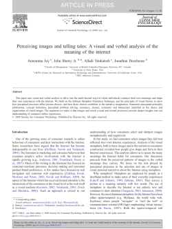 Perceiving Images and Telling Tales