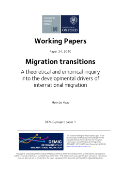 - International Migration Institute