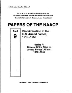 papers of the naacp