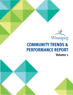 Community Trends and Performance Report