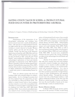 eating onion tacos in ichisi: a cross .. cultural food encounter in