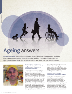 Ageing - International Innovation