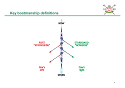 fsc tideway navigation - Furnivall Sculling Club