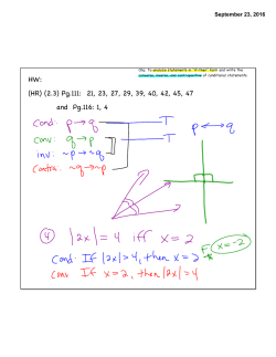 HW - Ottawa Hills Local Schools