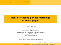 Non-intersecting perfect matchings in cubic graphs