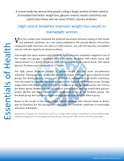 Essentials of Health