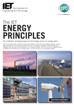 energy principles