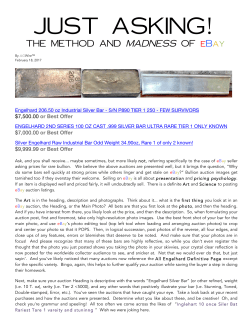 Just Asking 2 - All Engelhard