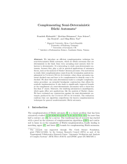 Complementing Semi-Deterministic B&uuml;chi Automata⋆