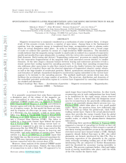 Spontaneous current-layer fragmentation and cascading