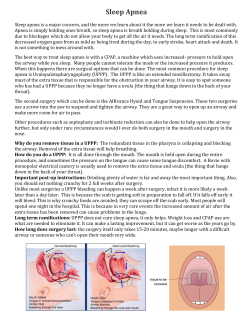 Sleep Apnea - Landrum ENT