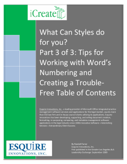 Part 3 of 3: Tips for Working