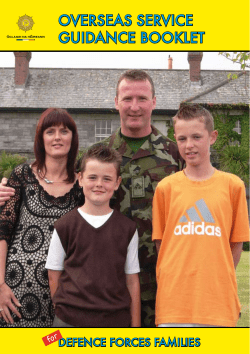 Overseas Service Guidance Booklet