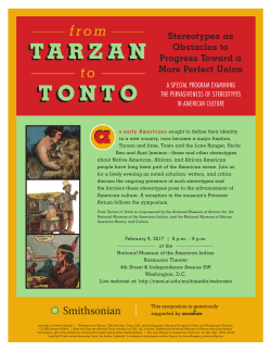 tarzan tonto tarzan - National Museum of the American Indian