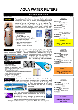AQUA WATER FILTERS