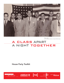 House Party Toolkit - Hispanic Association of Colleges and