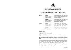 Pre-Prep - Dumpton School