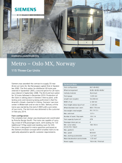 Metro – Oslo MX, Norway
