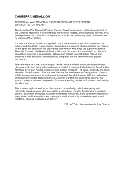 canberra medallion - UNSW Research Gateway