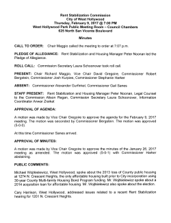 30-year County Multi-family Housing Bond Program funding. Mr