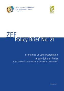 - Center for Development Research (ZEF)
