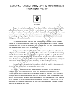 First Chapter - Mark Del Franco