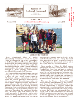 Here - Friends of Colonial Pemaquid