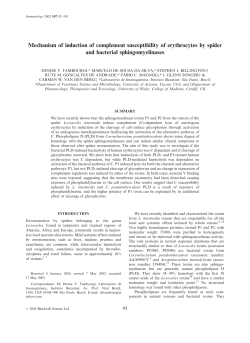 Mechanism of induction of complement susceptibility of erythrocytes