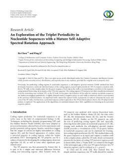 An Exploration of the Triplet Periodicity in Nucleotide Sequences